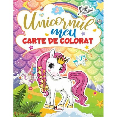 Unicornul meu. Carte de colorat foto