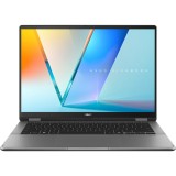 Laptop ASUS Vivobook 14 Flip TP3407SA cu procesor Intel&reg; Core&trade; Ultra 7 258V pana la 4.8GHz, 14&amp;#039;&amp;#039;, WUXGA, OLED, Touch, 32GB LPDDR5x RAM, 1TB