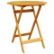 Set Bistro Pliabil 3 buc. Maro Lemn Solid de Acacia - 7