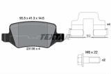 Set placute frana TEXTAR 2313803