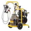 Aparat de muls capre, 2&nbsp;posturi, 1&nbsp;bidon inox 30&nbsp;litri