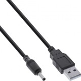 Cablu alimentare USB la DC 3.5x1.35mm 1m, InLine IL26806A