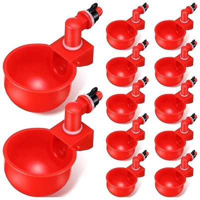 Set de 10 Adapatoare Automate pentru Pasari Mici de Curte: Rate, Gaste, Bibilici, Pui, gaini si curci foto