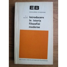 C. I. Gulian - Introducere in istoria filozofiei moderne