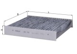 MAHLE LAK 155 Filtru, aer habitaclu