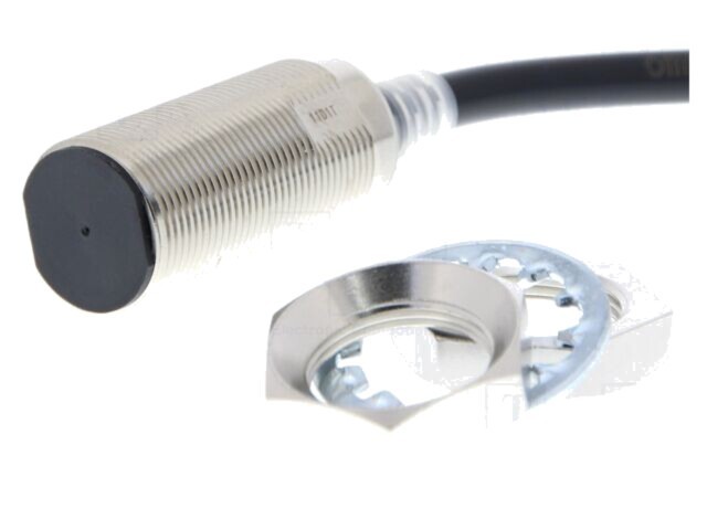 Senzor inductiv OMRON E2E Next M18 0-11mm 10-30V DC IP67 cu 2 cabluri NO 2m