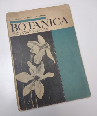 BOTANICA - N. Salageanu, Tr. Tretiu, M. Baldovin, an 1968 foto