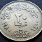 Moneda exotica 20 QIRSH / PIASTRES - EGIPT , anul 1980 *cod 840 = A.UNC LUCIU