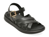 Cumpara ieftin Sandale GEOX negre, D35PAB, din piele naturala