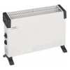 Convector electric Kingfisher 2000W, 3 trepte, alb, incalzire rapida, protectie supraincalzire, termostat reglabil