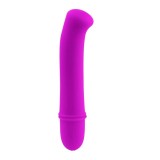 Vibrator mini PRETTY LOVE Antony, pentru stimularea clitorisului, cu 10 funcții de vibrație, din silicon, culoare roz, 12.5 cm