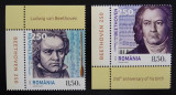 Romania LP 2293 , 250 de ani de la nasterea Ludwig van Beethoven , MNH/**, Nestampilat