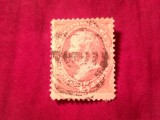 Timbru SUA 1870 15c stampilat , D.Webster -bust politician
