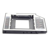 Adaptor HDD Caddy Gembird HDD/SSD, pentru unitati optice de tipul 12.7 mm