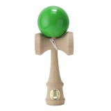 Jucarie de indemanare, din lemn, Ozora, Kendama, Verde, 18 cm