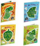 Carte de Colorat cu Fereastră, 28 Pagini, 4 Tipuri, Brosata, Materiale Netoxice, Colectia Exersez!