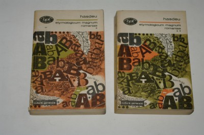 Etymologicum magnum romaniae - Hasdeu - 2 vol. foto