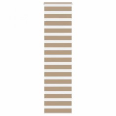 vidaXL Jaluzea tip zebra 65x230 cm lățime țesătură 60,9 cm poliester