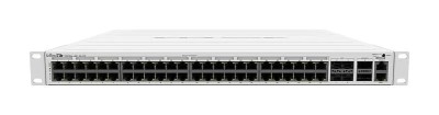 Management Switch 48 x Gigabit PoE+ OUT 700W, 4 x 10G SFP+, 2 x 40G QSFP+ - Mikrotik CRS354-48P-4S+2Q+RM foto