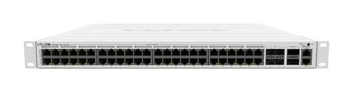 Management Switch 48 x Gigabit PoE+ OUT 700W, 4 x 10G SFP+, 2 x 40G QSFP+ - Mikrotik CRS354-48P-4S+2Q+RM