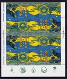 Cumpara ieftin ✅RO 1997 ,LP 1442 b ,&quot; Cercetasii Romaniei &quot;, bloc de 4 serii , cate doua perechi tete-beche , viniete tip I , MNH