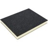 Burete abraziv VOREL, P46, 124x98x12mm, slefuire, finisare lemn, plastic, vopsea, chit