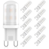 Bec LED G9, RuLEDne, 2W, Alb Cald 2700K, 220-240V, CRI 85+, Set 10 bucati
