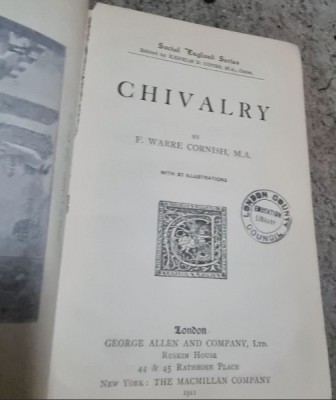 F. Warre Cornish - Chivalry foto