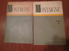 Michel de Montaigne - Eseuri (2 volume) foto