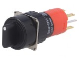 Comutator Rotativ 2 Pozitii SPST 3A/220V 2A/24V
