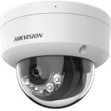 Camera de supraveghere IP Dome 2MP Smart Hybrid Light Hikvision DS-2CD1123G2-LIUF(2.8MM), lentila fixa 2.8mm, iluminare min: Color: 0.005 Lux (F1.6, A
