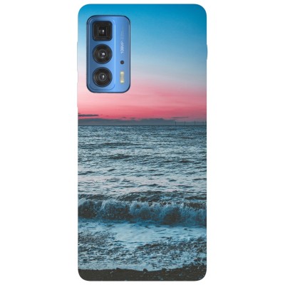 Husa compatibila cu Motorola Edge 20 Lite model Pink sky, Silicon, TPU, Viceversa foto