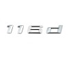 Emblema 116d pentru spate portbagaj BMW, chrom