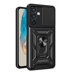 Husa Samsung Galaxy M35 protectie camera Techsuit CamShield Series, negru foto