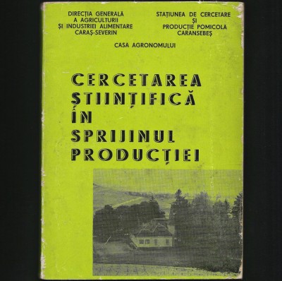CERCETAREA ȘTIINȚIFICĂ &amp;Icirc;N SPRIJINUL PRODUCȚIEI, ERBICIDE, PESTICIDE, INSECTICIDE foto