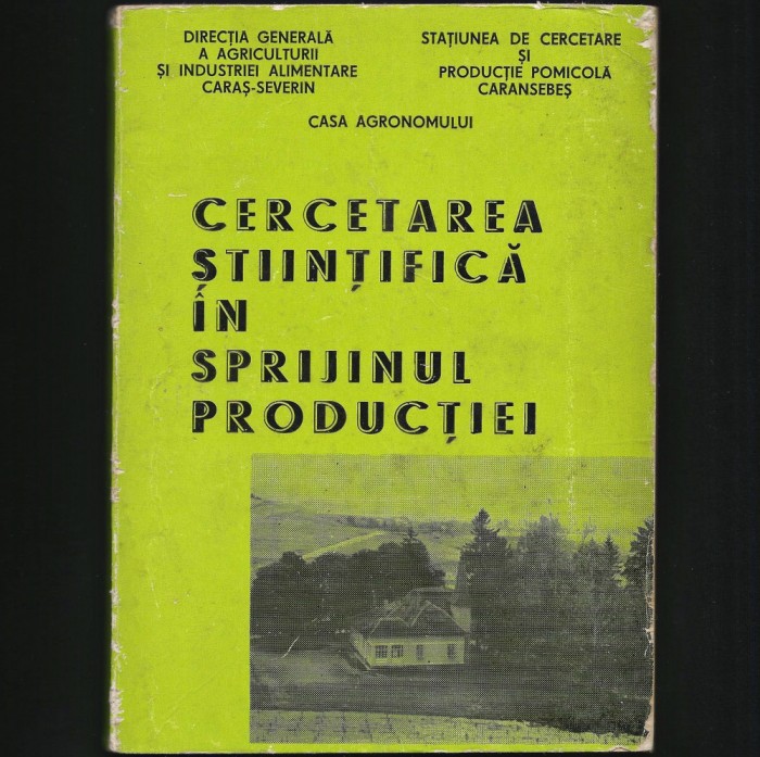 CERCETAREA ȘTIINȚIFICĂ &Icirc;N SPRIJINUL PRODUCȚIEI, ERBICIDE, PESTICIDE, INSECTICIDE
