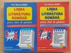 Limba si literatura romana pentru elevii de gimnaziu 1, 2- Mariana Badea