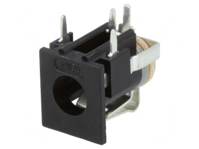 Conector Alimentare DC 6/1,98mm pentru PCB THT 3A 34V foto