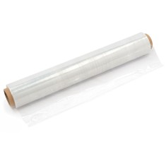 Folie stretch transparenta, latime 50 cm, lungime 114 cm, 23 microni, 1.4 kg