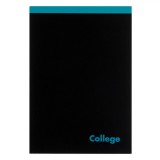 Carnet Notițe A5, College, 50 File, Copertă Neagră Albastră, Oem