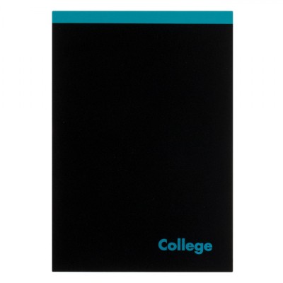 Carnet Notițe A5, College, 50 File, Copertă Neagră Albastră foto