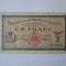Franta 1 Franc 1915 Camera de Comerț Roanne
