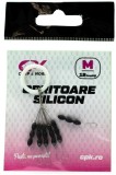 Opritor Silicon CPK, Negru, 18buc/plic (Marime: L)