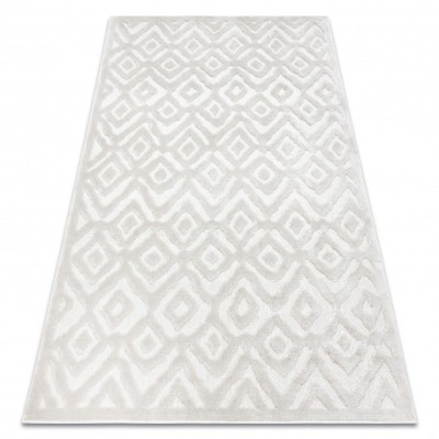 Covor SANTO SISAL 58381 caro, zigzag bej, 120x170 cm foto