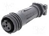 Conector circular, mama, 3 pini, BULGIN - EXP-A921/03/S