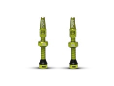Valva Tubeless bicicleta P2R TV46GR, AL, 46mm, Verde Lime (OEM) Ultimate FactoryBikes