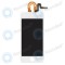 Capacul frontal al modulului de afișare + digitizeralb pentru iPod Touch 5G, 6G