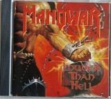 Manowar &lrm;&ndash; Louder Than Hell NM / NM cd rock heavy Metal Geffen Germania