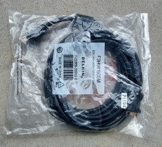 Cablu VGA Detech, 5M, tata,mama, bobine antiparaziti