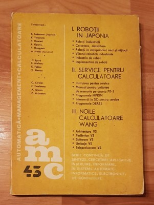 AMC 43 (Automatica. Management. Calculatoare) foto
